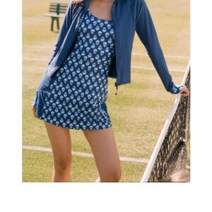 Roller rabbit Blue Patterned Jacket nwt